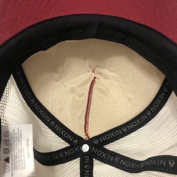 NIXON HAT RIDGE Trucker Cap Cabernet - Picture 8 of 12